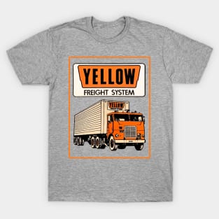 Retro Yellow Freight Systems T-Shirt